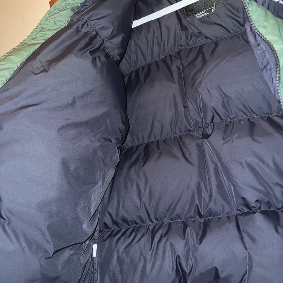 (The North Face 1996 Retro Nuptse down puffer jacket in olive green) - Picture 6 of 7